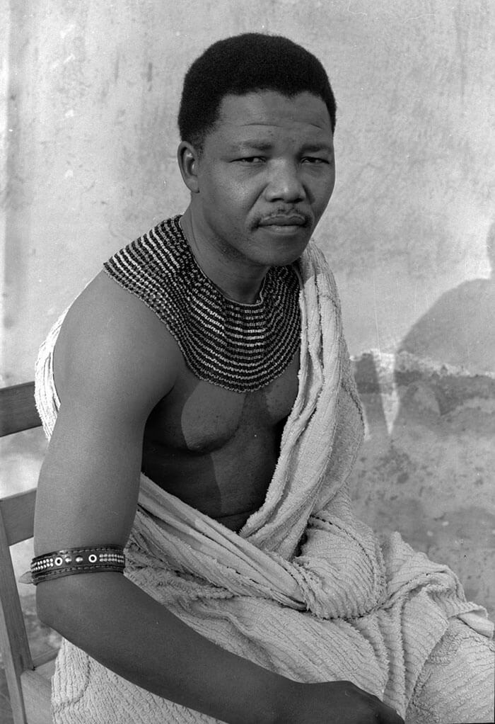 Молодой Нельсон Мандела, 1961 год.
