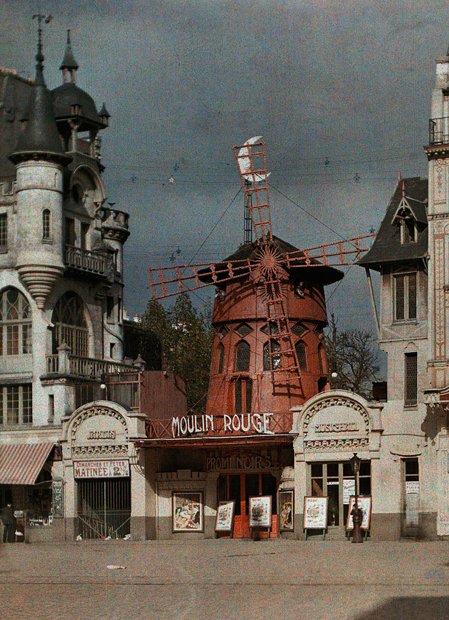 Мулен Руж, Париж, 1914