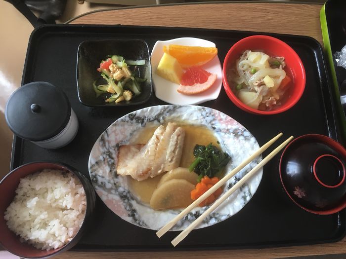 больничная еда в Японии